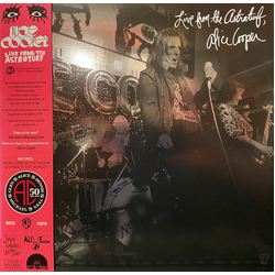 Alice Cooper auto-1 Live From The Astroturf Vinyl LP USED