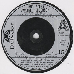 Roy Ayers / Wayne Henderson Heat Of The Beat USED VINYL 7INCH 45 RPM SINGLE