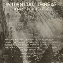 Potential Threat Demand An Alternative Vinyl LP USED