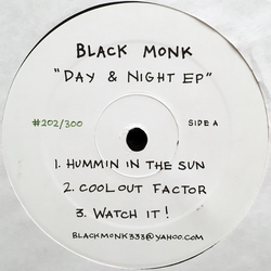 BlackMonk / Ras G Day & Night EP Vinyl 12" USED