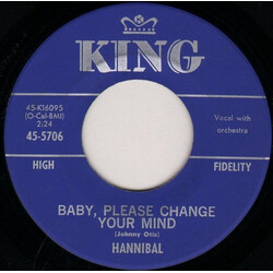 The Mighty Hannibal Baby, Please Change Your Mind / I Think We've Met Before USED VINYL 7INCH 45 RPM SINGLE