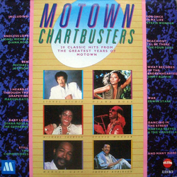 Various Motown Chartbusters Vinyl LP USED