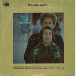 Simon & Garfunkel Bridge Over Troubled Water Vinyl LP USED