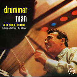 The Gene Krupa Big Band Drummer Man Vinyl LP USED