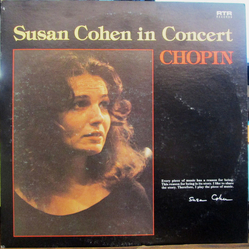 Susan Cohen / Frédéric Chopin Susan Cohen In Concert Vinyl LP USED