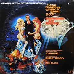 John Barry Diamonds Are Forever (Original Motion Picture Soundtrack) Vinyl LP USED