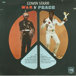 Edwin Starr War And Peace Vinyl LP USED