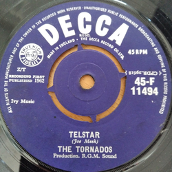 The Tornados Telstar Vinyl 7" USED