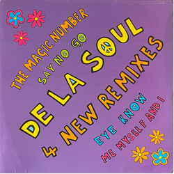De La Soul The Magic Number / Say No Go / Eye Know / Me Myself And I (4 New Remixes) Vinyl 12" USED