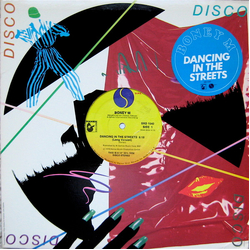 Boney M. Dancing In The Streets Vinyl 12" USED