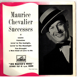 Maurice Chevalier Maurice Chevalier Successes Vinyl 7" USED