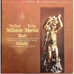 Nathan Milstein / Erica Morini / Johann Sebastian Bach / Antonio Vivaldi Concerto For Two Violins In D Minor / Sonata In C Major For Two Violins / Con