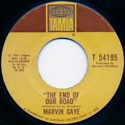 Marvin Gaye The End Of Our Road Vinyl 7" USED