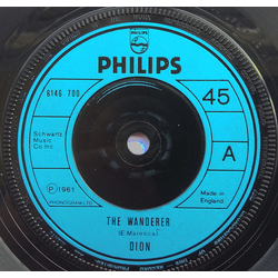 Dion (3) The Wanderer Vinyl 7" USED