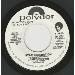 James Brown Star Generation Vinyl 7" USED