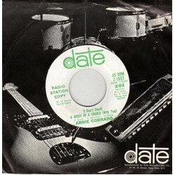 Arnie Corrado (I Don't Stand) A Ghost Of A Chance (With You) / How Many Times (Will I Send You Kisses) USED VINYL 7INCH 45 RPM SINGLE PROMO STYRENE