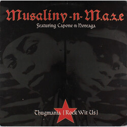 Musaliny-N-Maze Thugmania (Rock Wit Us) VINYL 12" USED