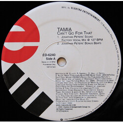 Tamia Can't Go For That (Jonathan Peters Remix) USED VINYL 12INCH 33 S RPM PROMO