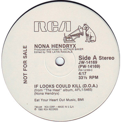 Nona Hendryx If Looks Could Kill (D.O.A.) Vinyl 12" USED