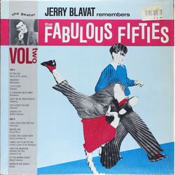 Various Jerry Blavat (The Geator) Remembers The Fabulous "50's" Vol Two Vinyl LP USED