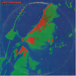 Pat Travers Radio Active Vinyl LP USED