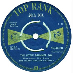 The Harry Simeone Chorale The Little Drummer Boy Vinyl 7" USED