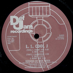 LL Cool J I Want You / Dangerous Vinyl 12" USED