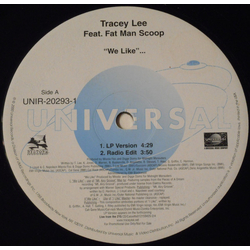 Tracey Lee / Fatman Scoop We Like Vinyl 12" USED