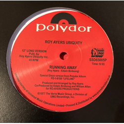 Roy Ayers Ubiquity Running Away / Love Will Bring Us Back Together Vinyl 12" USED