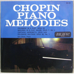 Frédéric Chopin / Eric Silver (4) Chopin Piano Melodies Vinyl 7" USED