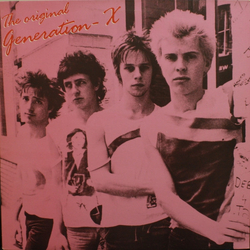 Generation X (4) The Original Generation X Vinyl LP USED