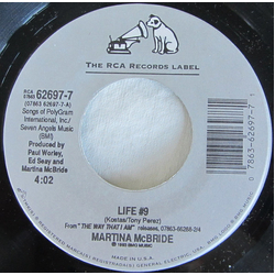 Martina McBride Life #9 Vinyl 7" USED