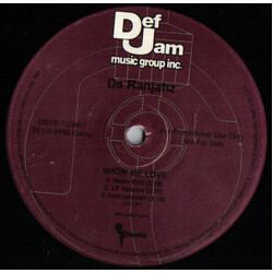 Da Ranjahz Show Me Love / What Could Be Better B***h USED VINYL 12INCH 33 S RPM PROMO