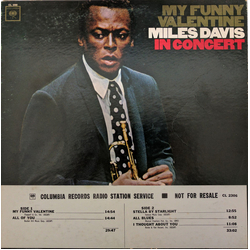 Miles Davis My Funny Valentine - Miles Davis In Concert Vinyl LP USED