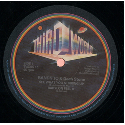 Bandito (3) / Dean Stone (2) See What You Stirring Up / Mighty & Dread Vinyl 12" USED
