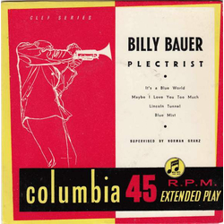 Billy Bauer Plectrist Vinyl 7" USED