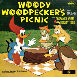 Mel Blanc / Billy May Woody Woodpecker's Picnic Vinyl LP USED