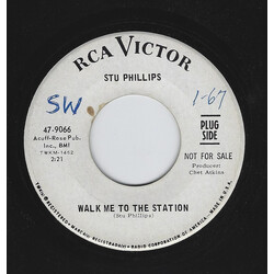 Stu Phillips (2) Walk Me To The Station Vinyl 7" USED