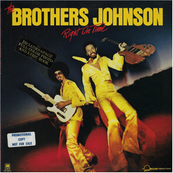 Brothers Johnson Right On Time Vinyl LP USED
