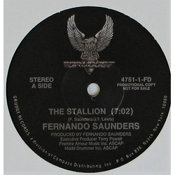 Fernando Saunders The Stallion Vinyl 12" USED