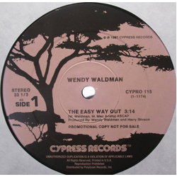 Wendy Waldman The Easy Way Out Vinyl 12" USED