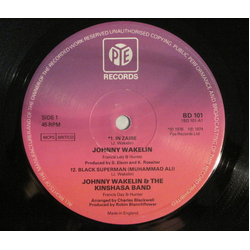 Johnny Wakelin In Zaire Vinyl 12" USED