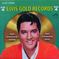 Elvis Presley Elvis' Gold Records Volume 4 Vinyl LP USED