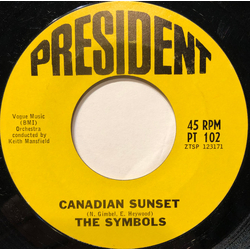 The Symbols Canadian Sunset / The Gentle Art Of Loving Vinyl 7" USED