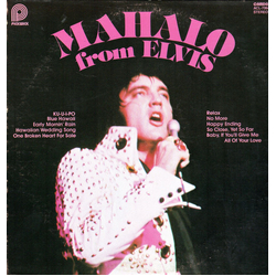 Elvis Presley Mahalo From Elvis Vinyl LP USED