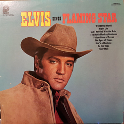 Elvis Presley Elvis Sings "Flaming Star" Vinyl LP USED