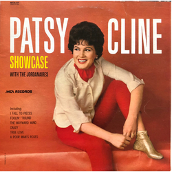 Patsy Cline Showcase With The Jordanaires Vinyl LP USED