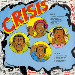 Various Crisis Vinyl LP USED