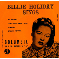 Billie Holiday Billie Holiday Sings Vinyl 7" USED