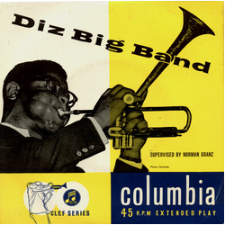 Dizzy Gillespie Big Band Diz Big Band Vinyl 7" USED